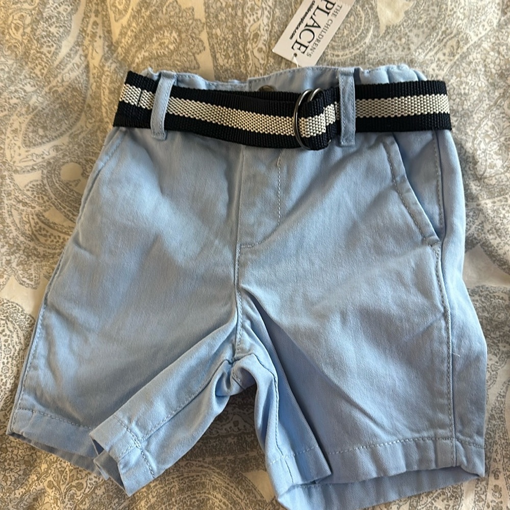 NWT children’s place light blue shorts with tag 2T Boys